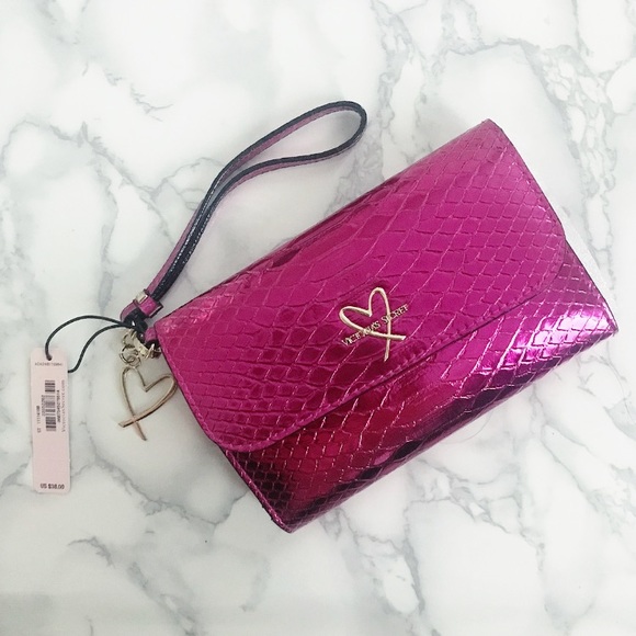 victoria secret pink wallets